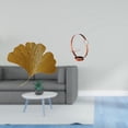 thumbnail image 2 of Esculturas de pared de hojas de ginkgo, soporte para botellas de hierro forjado, adorno artístico de hierro, ideal para sala de estar, cocina, dormito, 2 of 8