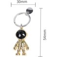 thumbnail image 2 of CHO Astronaut Metal Pendant Keychain(Grey), Hanging Keychain Phone Bag Pendant Porte Clef Astronaut Design for, 2 of 5