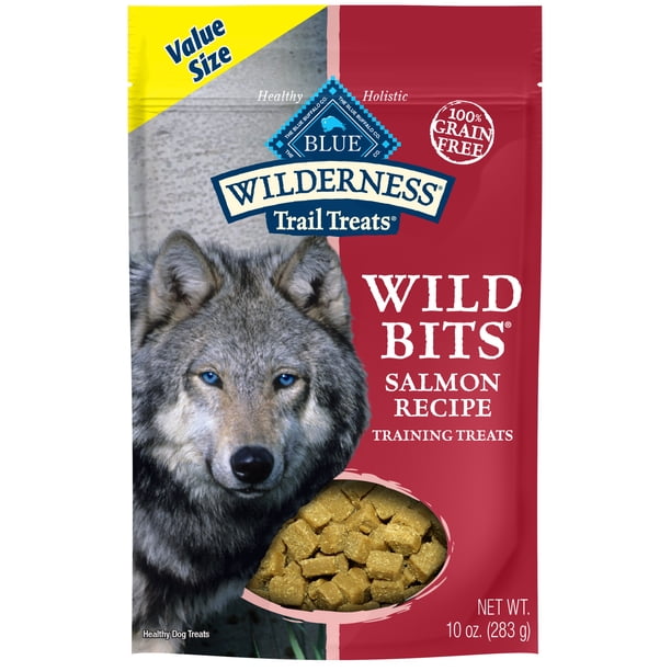 Blue Buffalo Wilderness Trail Treats Wild Bits Salmon Recipe GrainFree