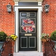 thumbnail image 5 of Kingtow wreath, Patriotic Americana Wreath Independence Day Wreaths Memorial Day Festival Garland Hanging Ornament Porch Home Wall Outside home decor wreaths for front door decor, 5 of 7