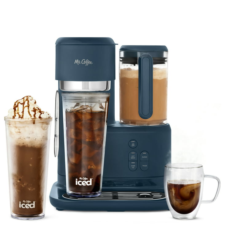 NEW! Mr. Coffee Iced Coffee Maker with Reusable Tumbler and Coffee Filter  -Gray