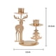 thumbnail image 2 of Candelero de Navidad antiguo Retro nórdico adornos candelabro de hierro de Navidad Wmkox8yii  gf6998, 2 of 2