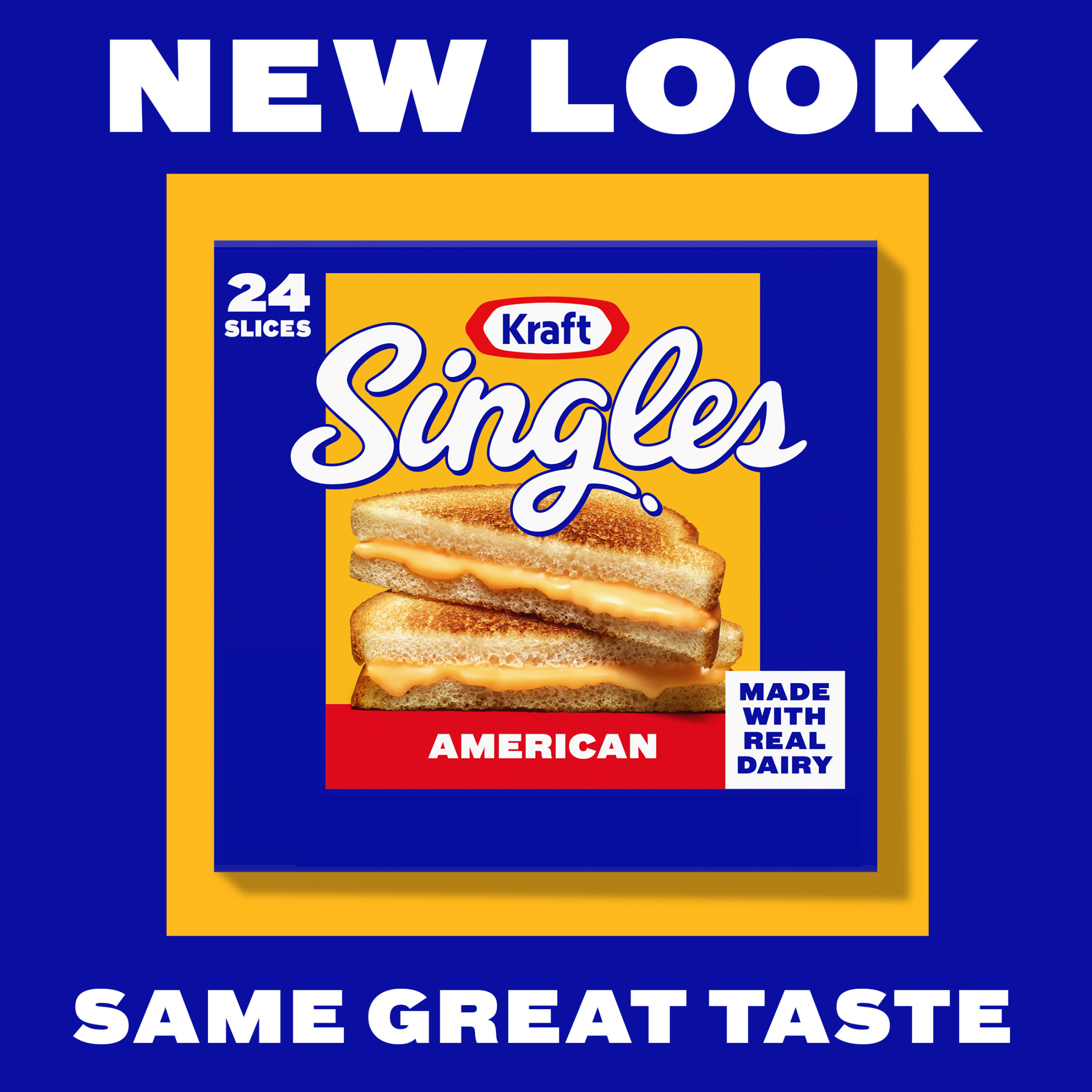 Kraft Singles American Cheese Slices, 24 Ct Pk - image 3 of 14