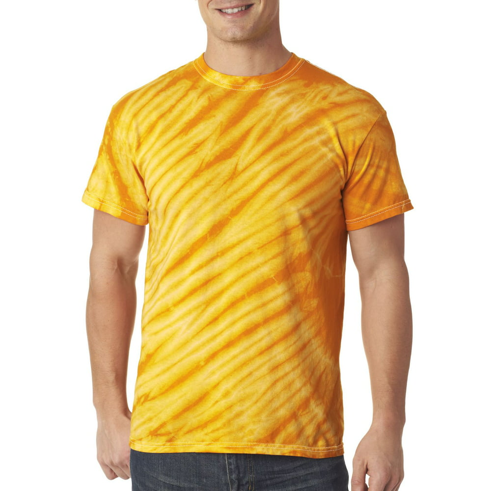 Gildan - Dyenomite Tiger Stripe T-Shirt 200TS Gold M - Walmart.com ...