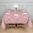 thumbnail image 3 of Strawberry Plants Fruit Milk Box Checkered Square Tablecloth,Waterproof Square Table Cover,Wipeable Spillproof Washable Table Cover for Home Kitchen Party Decor 42"X42"(107x107cm), 3 of 6