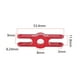 thumbnail image 3 of Clip de hélice plegable CUTICAT 8MM rojo, 3 of 7