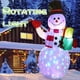 thumbnail image 2 of Ourwarm, venta al por mayor, suministros de decoración navideña, muñecos de nieve de 5 pies, decoración grande para exteriores, inflables de Navidad, 2 of 4