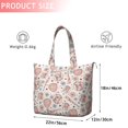 thumbnail image 4 of Floral Baseball Pattern Travel Tote Bags for Women Carry On,Large Weekender Bags for Women Travel,Multi Functional Duffle Bag for Work,Shopping,Sports, 4 of 5