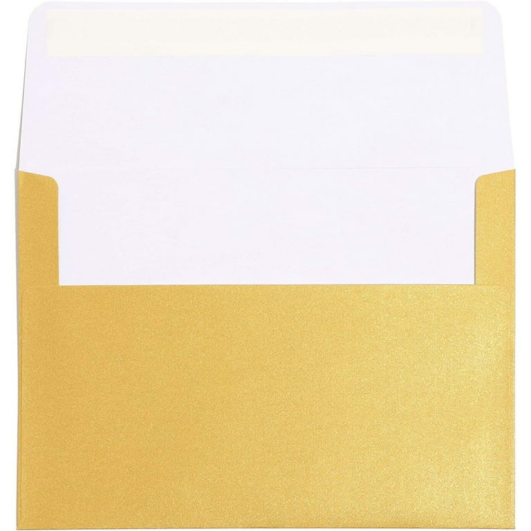Pack Of 50 A4 Cardstock Sheets - 180 Gsm Yellow Gold Color, For Crafts & Invitations