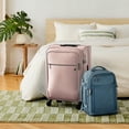 thumbnail image 5 of btL 18-inch Nylon Travel Backpack with 15-inch Laptop Sleeve, Blue Shadow, 5 of 15