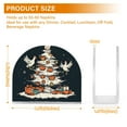 thumbnail image 4 of Yayeee Napkin Holder for Table Kitchen Paper Tissue Organization, White Halloween Christmas Trees, 4 of 8