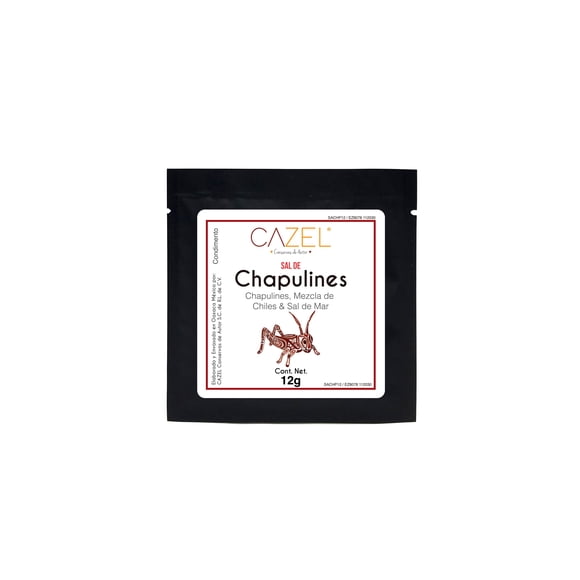 CAZEL® CONDIMENTO SAL DE CHAPULIN 12 GR