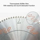 thumbnail image 4 of Disco De Corte De 300 Mm, Hoja De Sierra Circular 96 Dientes Diseño Antivibración Placa De Acero De Carburo De Tungsteno Para Proyectos De Carpintería, 4 of 7