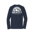 thumbnail image 2 of Gravity Outdoor Co. Long-Sleeve Shirt - Deep Navy - White Logo - S, 2 of 2