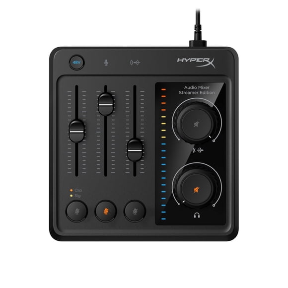 Mezclador de Audio HyperX Interfaz USB 24 bits 96 kHz