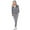 Charcoal, variant on Women's 2 Piece Velour Tracksuit Set