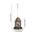 thumbnail image 4 of Bird Feeder For Window Outdoor Squirrels Proof Metal Birds Feeder Suitable For Patios And Gardens Suitable For Various Birds Sturdy And Lasting Suitable For Outdoor Gardens And Patios, 4 of 6