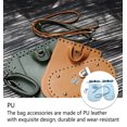 thumbnail image 3 of Handmade Waterproof Bag Bottom Base Anti-skidding Surface Handbag Shoulder Strap Stable Metal Buckle Bag Making Parts Backpack Light Blue, 3 of 9