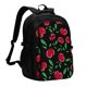 thumbnail image 1 of Balery Cherry Mochila con carga USB para hombre y mujer - Mochila impermeable y antirrobo para portátil con puerto USB para viajes, trabajo, estudios y universidad, 1 of 7