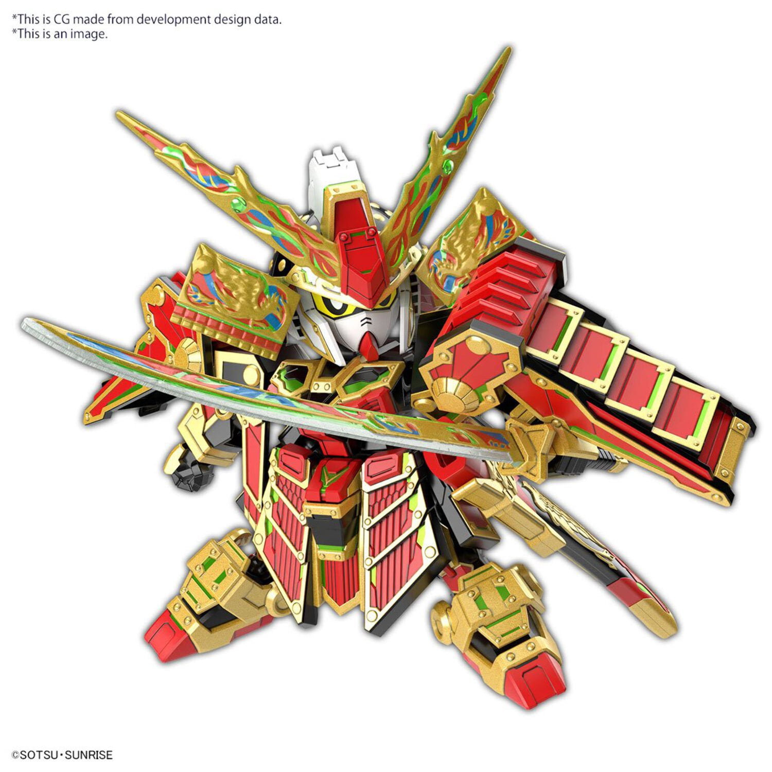 SDWH Musha Gundam The 78th Model Kit