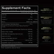 ELMNT Super Collagen Burn - Multi Collagen Peptides Powder for Women w. Apple C Vinegar (Razz Lemonade)