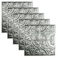 thumbnail image 1 of Great Lakes Tin Jamestown Unfinished 2ft x 2ft Lay In Ceiling Tiles (5 Pack), 1 of 6