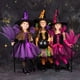 thumbnail image 2 of Vestido Tutú De Halloween Con Sombrero De Bruja Para Niños , Disfraz De Fiesta De Cumpleaños De Baile, 2 of 3