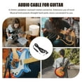 thumbnail image 4 of Monyance Connect Cable for Speaker Guitar Cable Electric Audio Cord Instrument Amp Cables Aux Speaker Bass Supply Stereo Wire Pedal Connection Connector(59.06X1.18X0.39Inches), 4 of 10