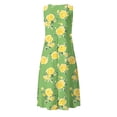 thumbnail image 5 of HOMBOM Summer Maxi Dresses for Women Sundress with Pockets Floral Bohemian Vacation Beach Ladies Tank Dress Sleeveless, 5 of 5