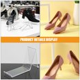 thumbnail image 4 of BRIGHTFUFU Soportes de exhibición para tienda de zapatos, estantes transparentes para zapatos, soportes para sandalias, soportes para zapatillas, 4 Uds., 4 of 7