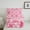 Pink J, variant on jejeloiu Letter A Monogrammed Bedding Comforter Set,Cute Bowtie Ribbon Twin Comforter Sets,Pink Geometric Plaid Bedding Set For Girls,Microfiber Room Decorative Reversible,2-Piece