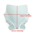 thumbnail image 3 of Windshield WindScreen fit for DUCATI Monster 821 1200 1200S 1200R 2014-2020, 3 of 12