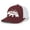 Cardinal/White, variant on Heritage Pride Mens Trucker Hat Embroidered Mountain Bear Outdoor Hat Baseball Cap-Khaki/Brown