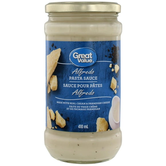 Great Value Alfredo Pasta Sauce, 410 mL