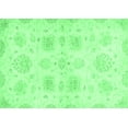 thumbnail image 1 of Ahgly Company Indoor Rectangle Abstract Emerald Green Modern Area Rugs, 8' x 12', 1 of 4