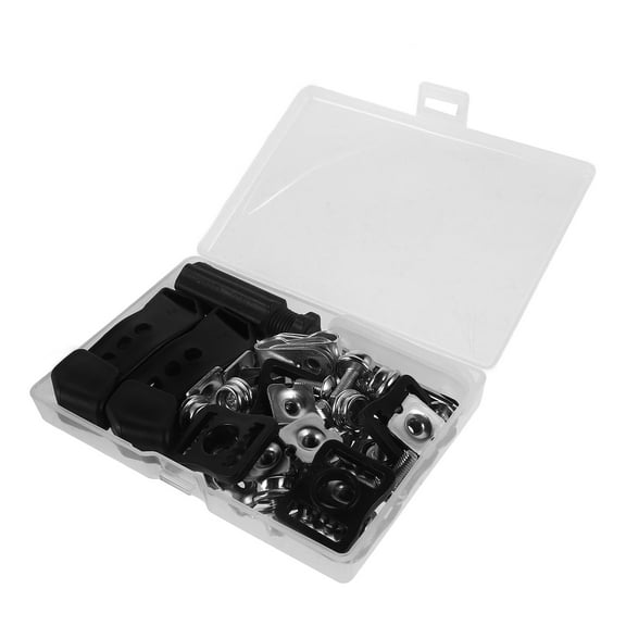 49 Pcs Football Helmet Clips Foldable Wheel Modified Air Conditioning