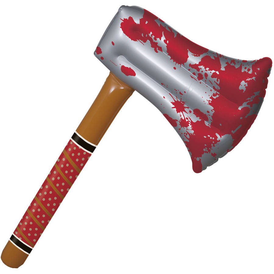 25" Inflatable Axe Halloween Decoration