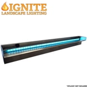 Ignite Landscape Lighting 22 Color Changing Spillway Light Bar with 6-Watt Transformer and Remote for Landscape Lighting, Ponds, and Water Features - ILB22CC