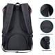 thumbnail image 4 of KAUKKO Mochila Escolar de Viaje para Universidad flexible con portátil para 15",22L(Lino/Negro) KAUKKO  EP5-2-BLACK(2PC), 4 of 5