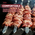 thumbnail image 1 of HEANUJJ 4Pcs Kebab Skewers With Wood Handle For Outdoor Cooking, 1 of 6