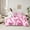 Pink, variant on Manfei Dreamy Pink Bowknot 7-Piece Twin Bedding Sets, Kawaii Cute Cartoon Bow Bedding Comforter Set, Teens Kids Girls Female Reversible Sheet Sets, Microfiber Bedroom Decor