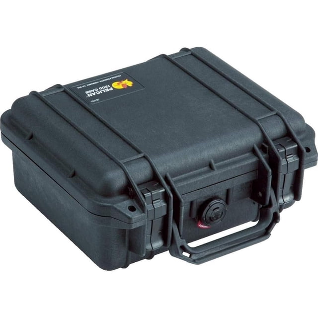 Funda Pelican 1200 con espuma negra impermeable