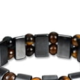 thumbnail image 3 of Bracelet hématite magnétique pour homme et femme, accessoire de soins de santé, pour perte de poids, 3 of 3