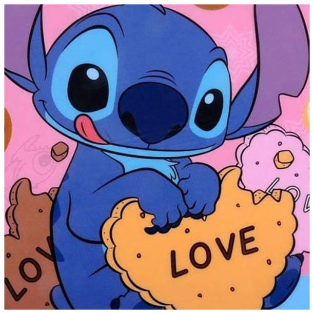 Disney Stitch Cartoon DIY Diamond Painting Handmade Art 5D Diamond Mosaic Embroidery Cross Stitch Kits Picture Home Decor GiftRound Drill 20X20cm Gao Jinjia LED