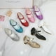 thumbnail image 2 of Zapatos de tacón alto de cuero para niñas, zapatos de princesa coreana, zapatos de baile con lentejuelas para estudiantes, zapatos de primavera y otoño, 2 of 6