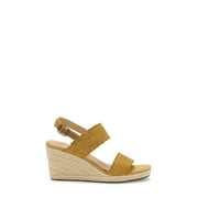 Lucky Brand Minjah Espadrille Jute-Wrapped Wedge Sandal GOLDEN YELLOW (10, GOLDEN YELLOW)