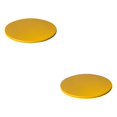 thumbnail image 3 of tamizeot Round Table Cloth Waterproof Dining Tablecloth Protector No Wash Cover Non Slide Decoration Party Bar Restaurant Hotel Yellow 2Set, 3 of 6