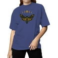 thumbnail image 2 of Celestial Moth with Moon Phases Women's T-shirt, 2 of 3