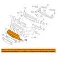 thumbnail image 3 of Front Bumper Cover Filler Assembly Textured Fits 10 11 Soul KI1087100 865112K100, 3 of 5