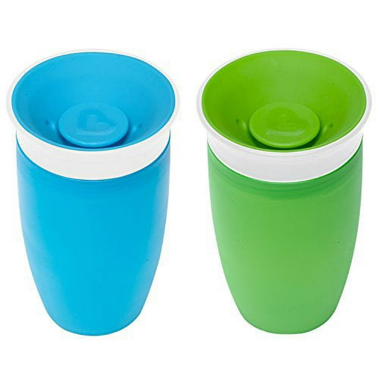 Munchkin Miracle 360° Sippy Cup - 20oz - 2pk - Green/blue : Target